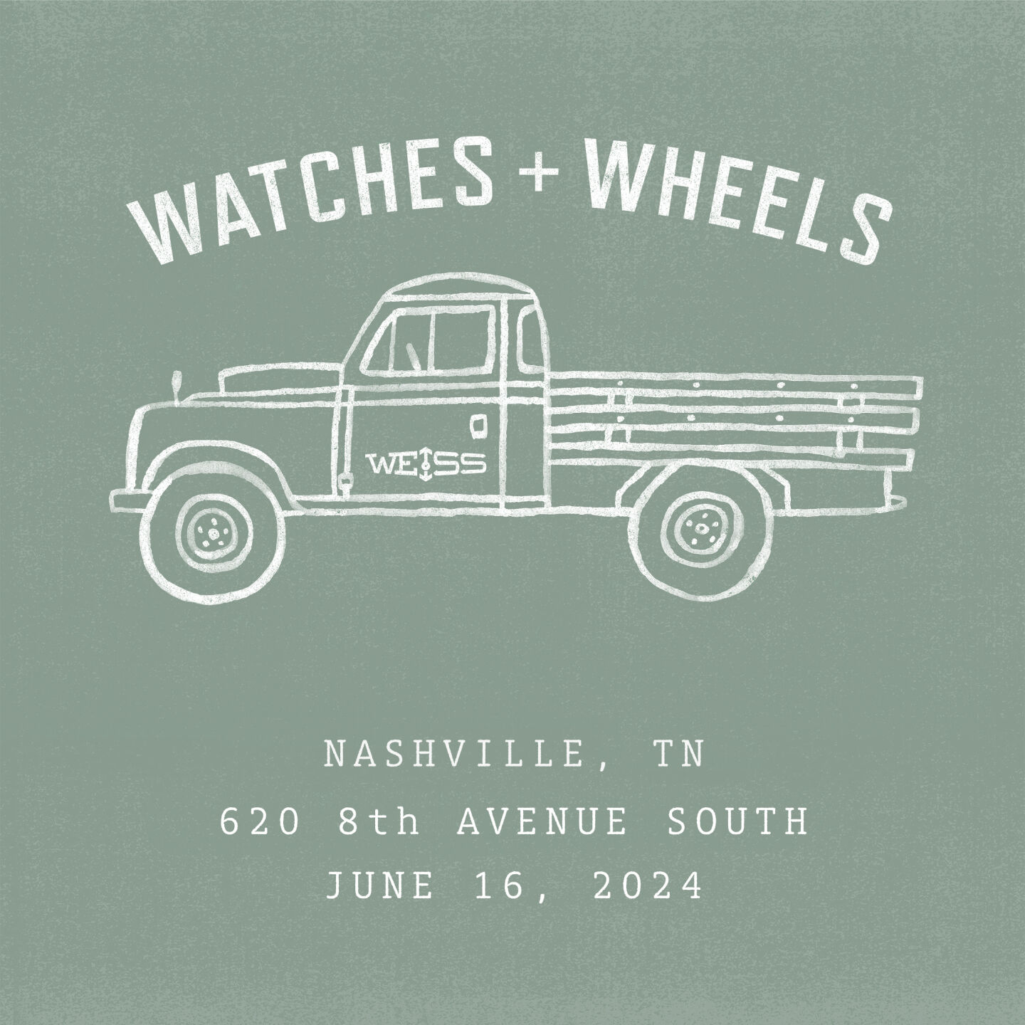 Watches + Wheels flyer